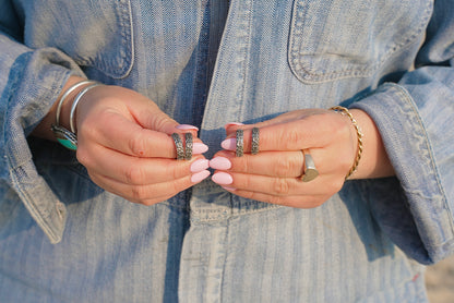 Wild Rose Hoops