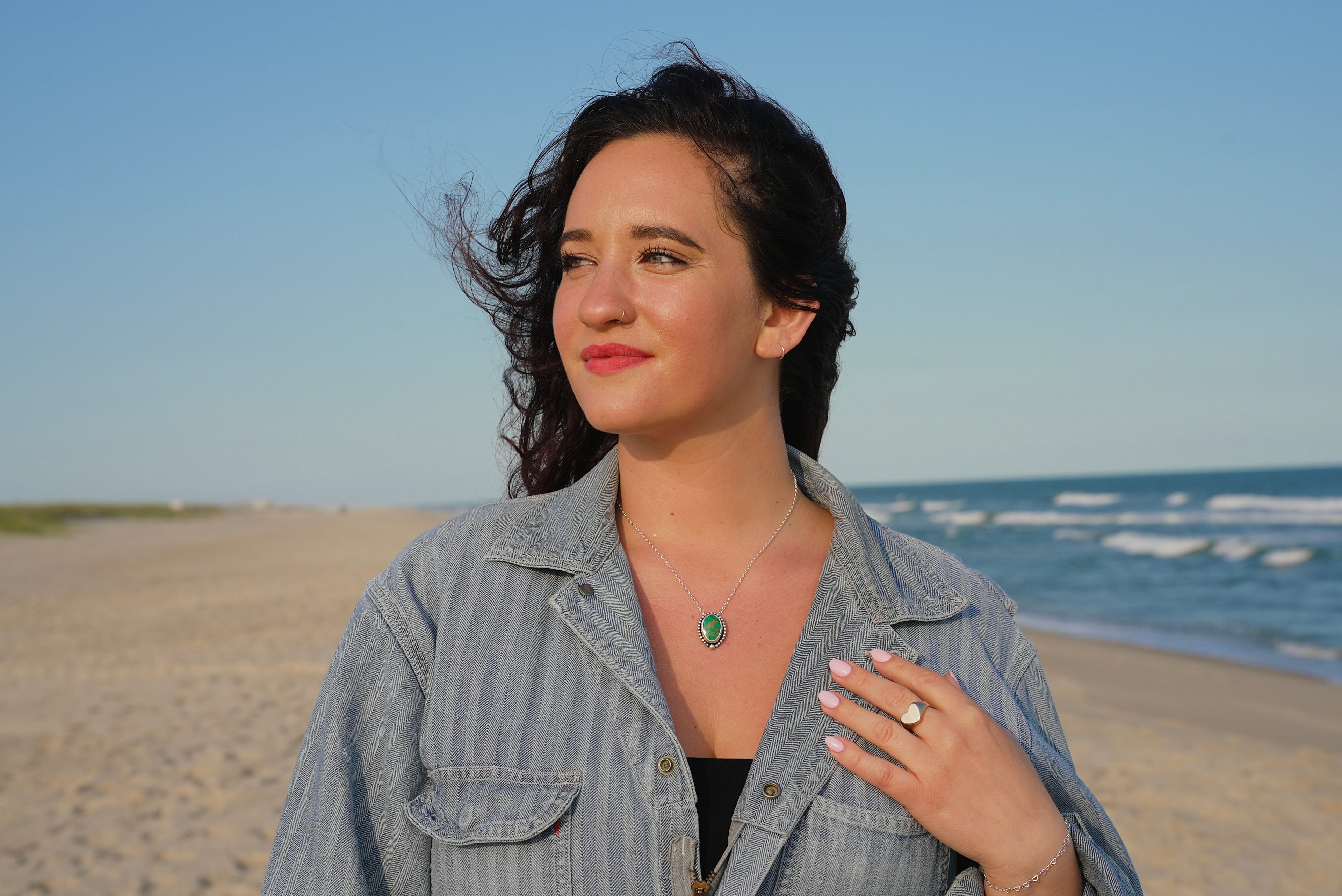 Everyday Green Turquoise Necklace
