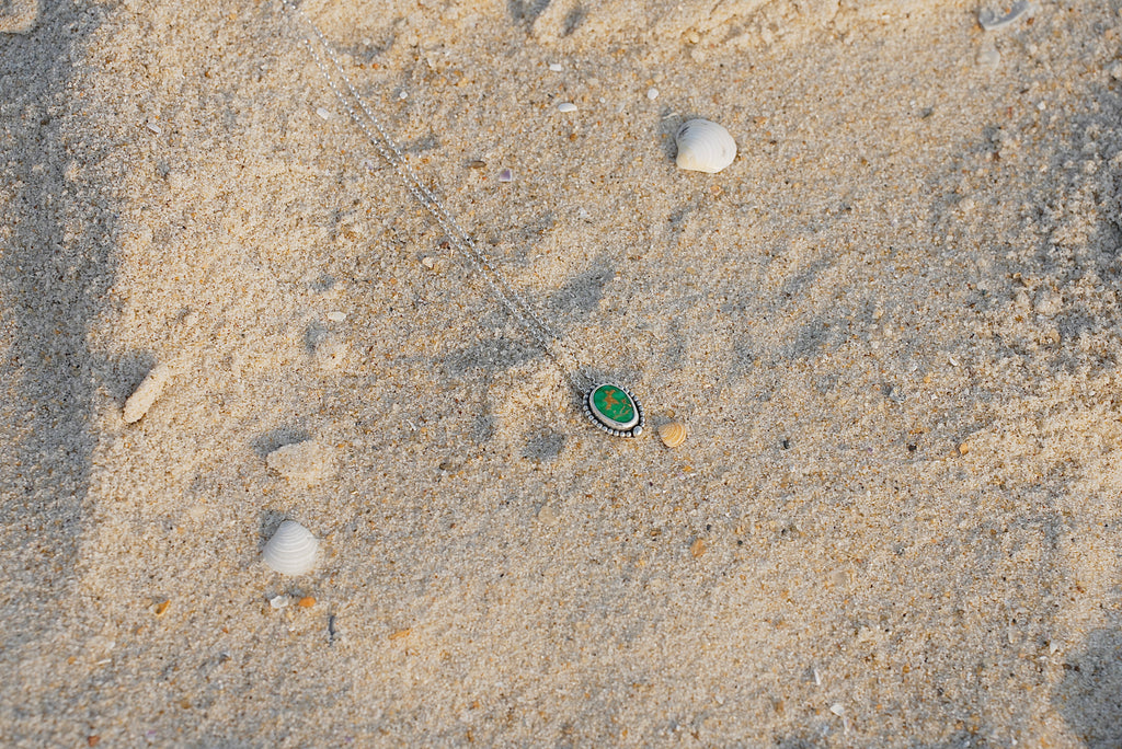 Everyday Green Turquoise Necklace