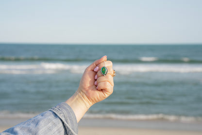 Everyday Green Turquoise Necklace