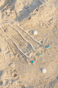 Chérie Turquoise + Pearl Necklace