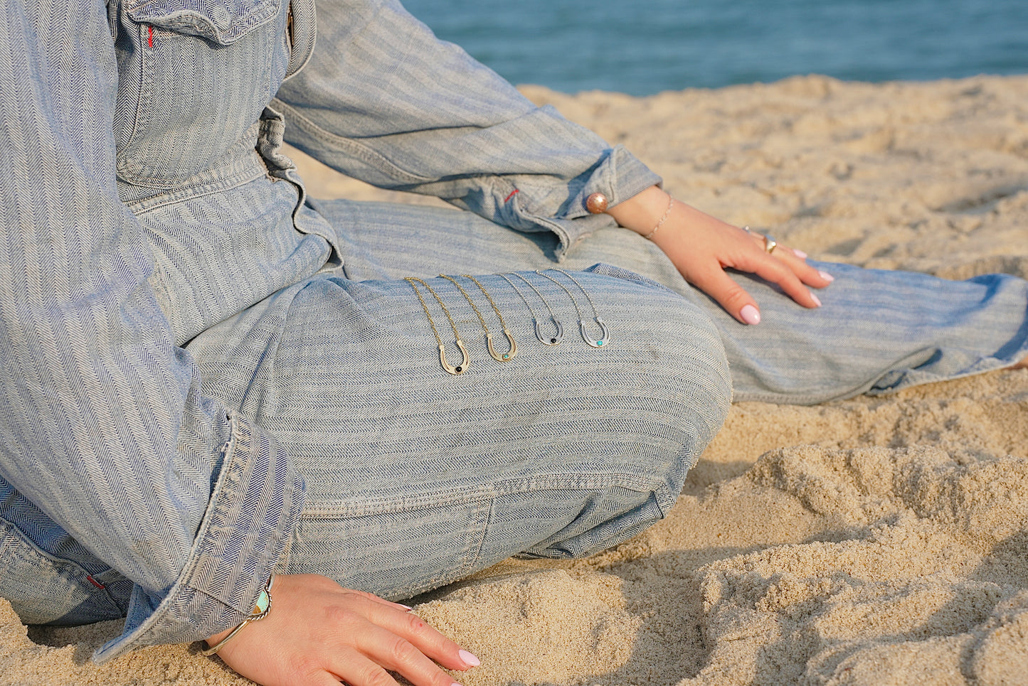 Jupiter Sky Horseshoe Necklace ℧