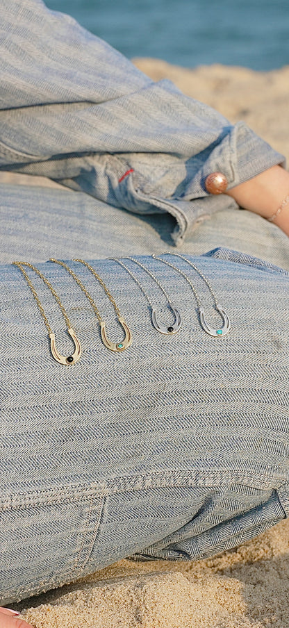 Jupiter Sky Horseshoe Necklace ℧
