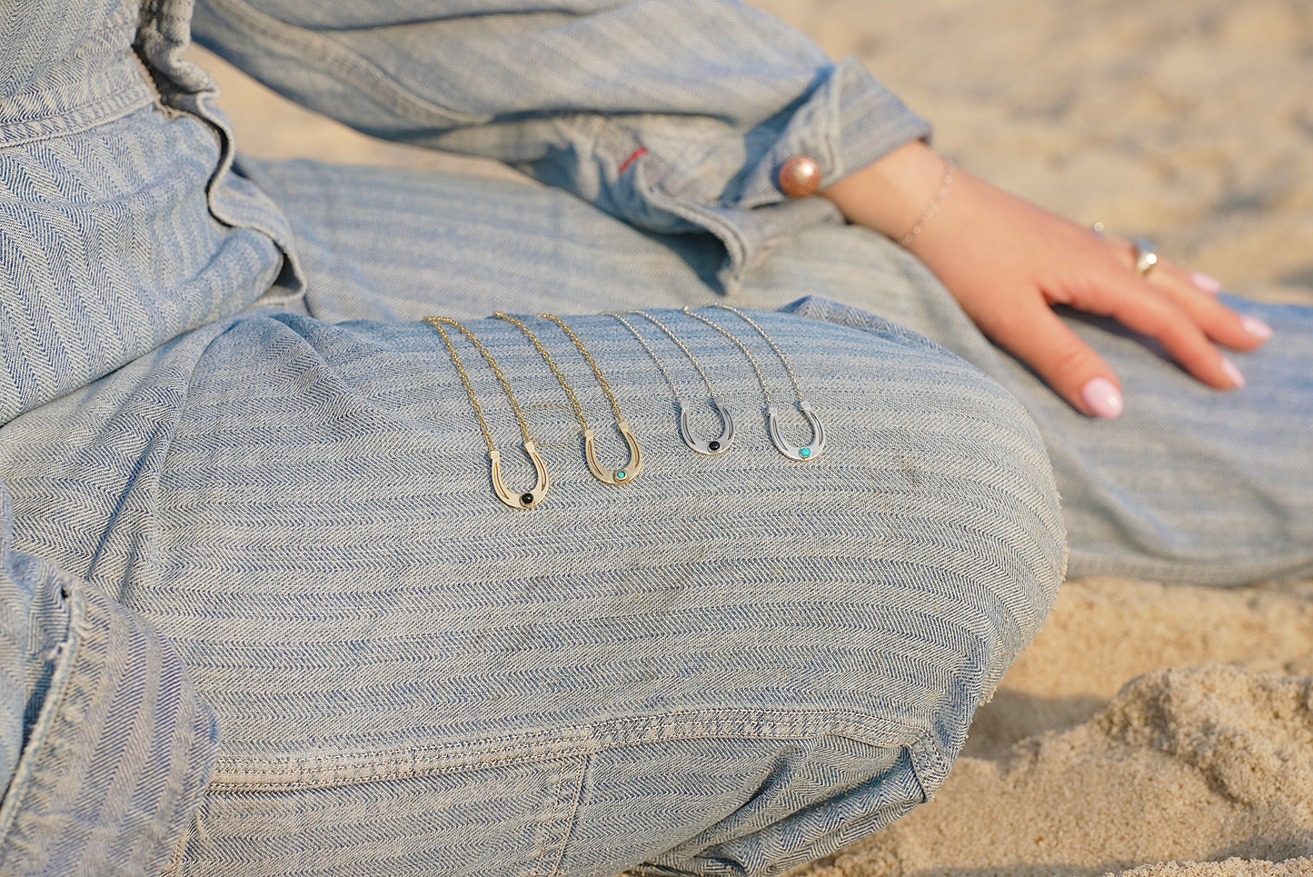 Jupiter Sky Horseshoe Necklace ℧