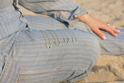 Jupiter Sky Horseshoe Necklace ℧