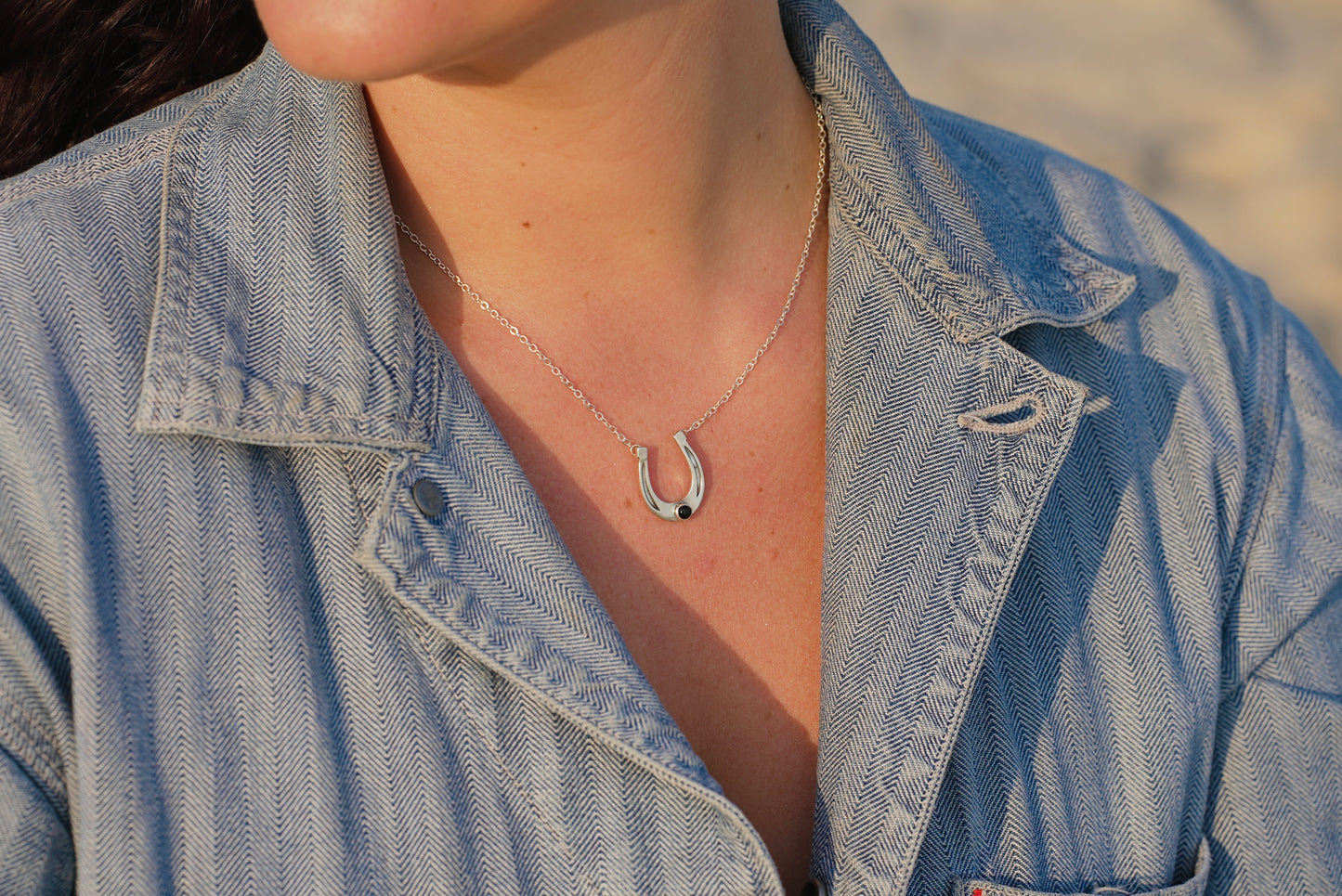 Jupiter Sky Horseshoe Necklace ℧