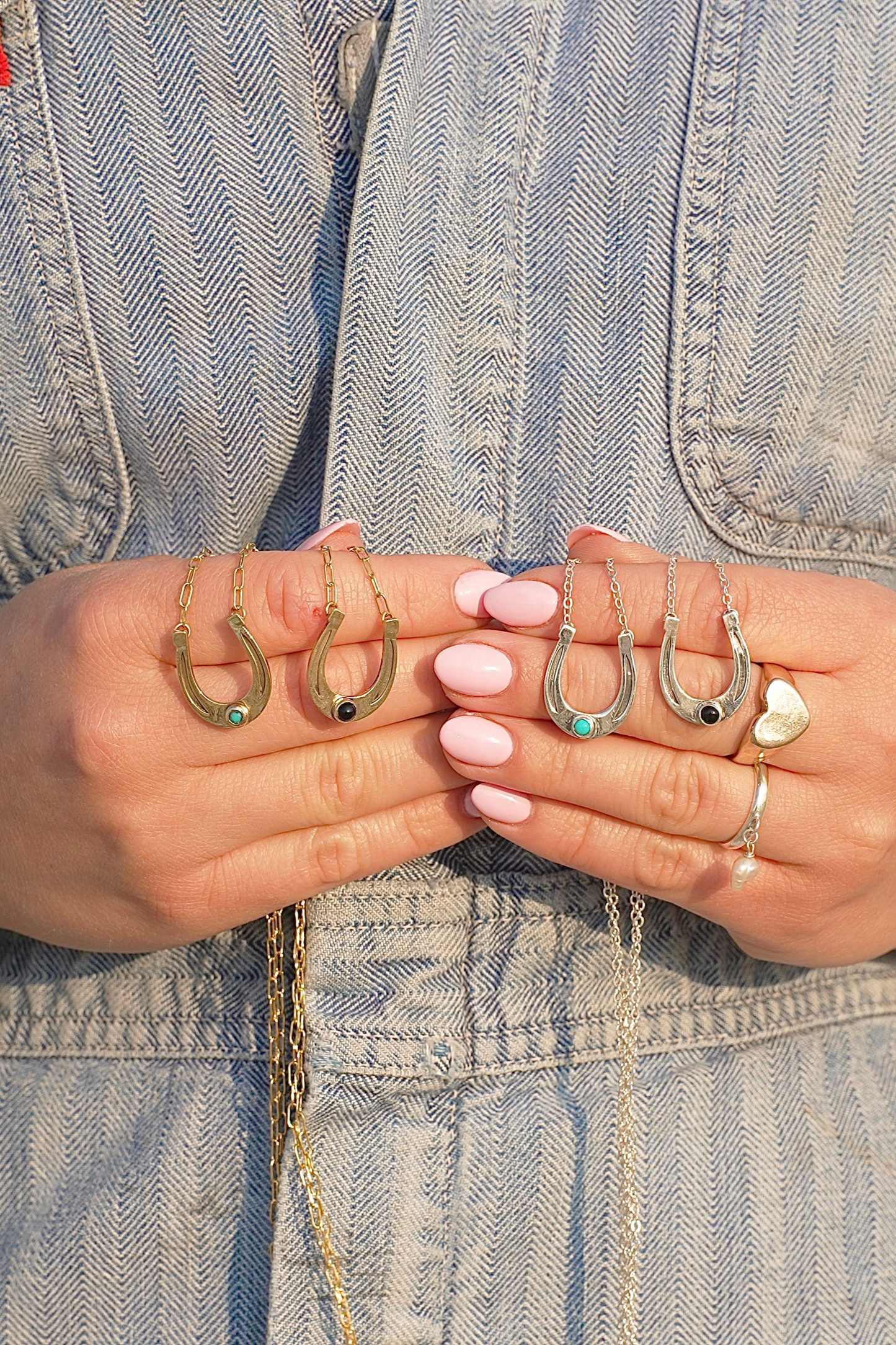 Jupiter Sky Horseshoe Necklace ℧