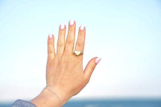 Sweetheart Signet Rings Made To Order