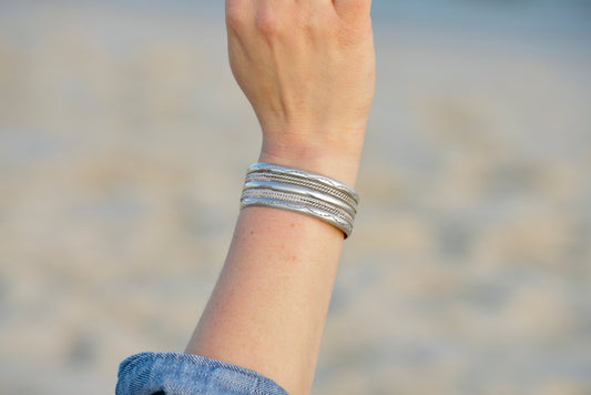 1980s Navajo Stamped Cuff