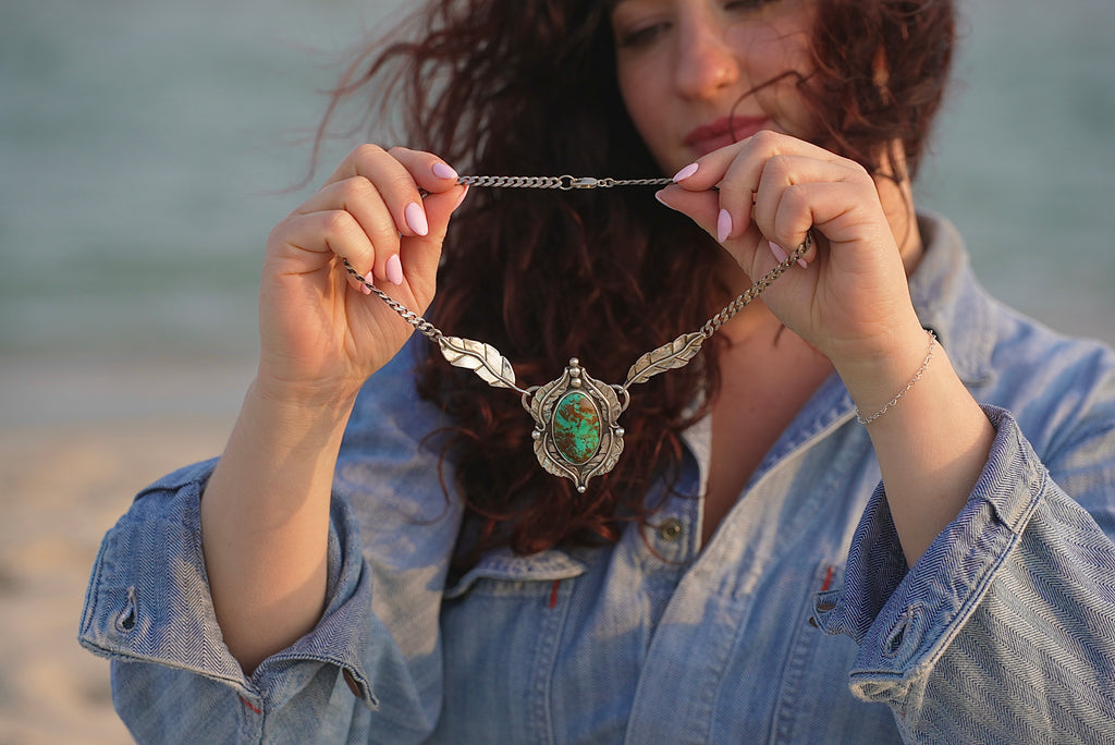 Rising Phoenix Leafy Talisman