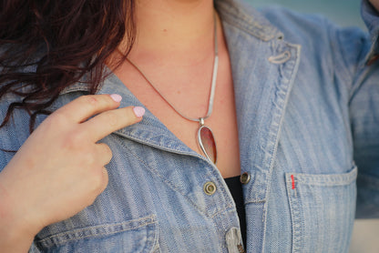 Arizona Bloody Basin Plume Necklace