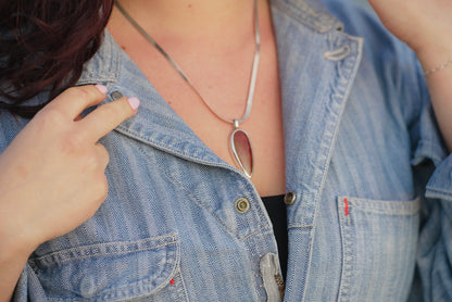 Arizona Bloody Basin Plume Necklace