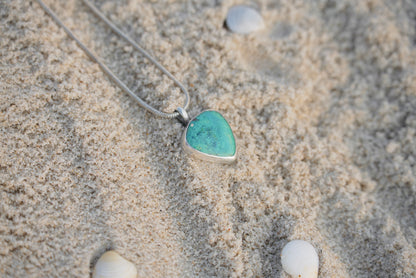 Shattuckite Bloom  Necklace