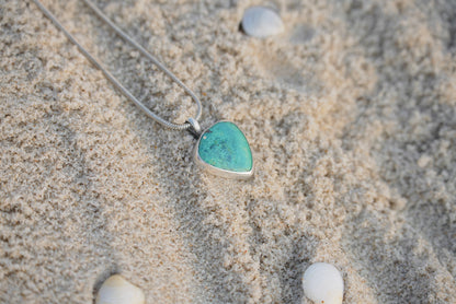 Shattuckite Bloom  Necklace