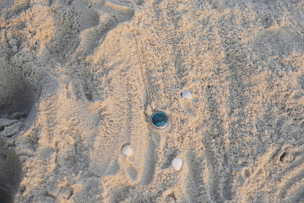 Enjoy The Journey Shattuckite Necklace