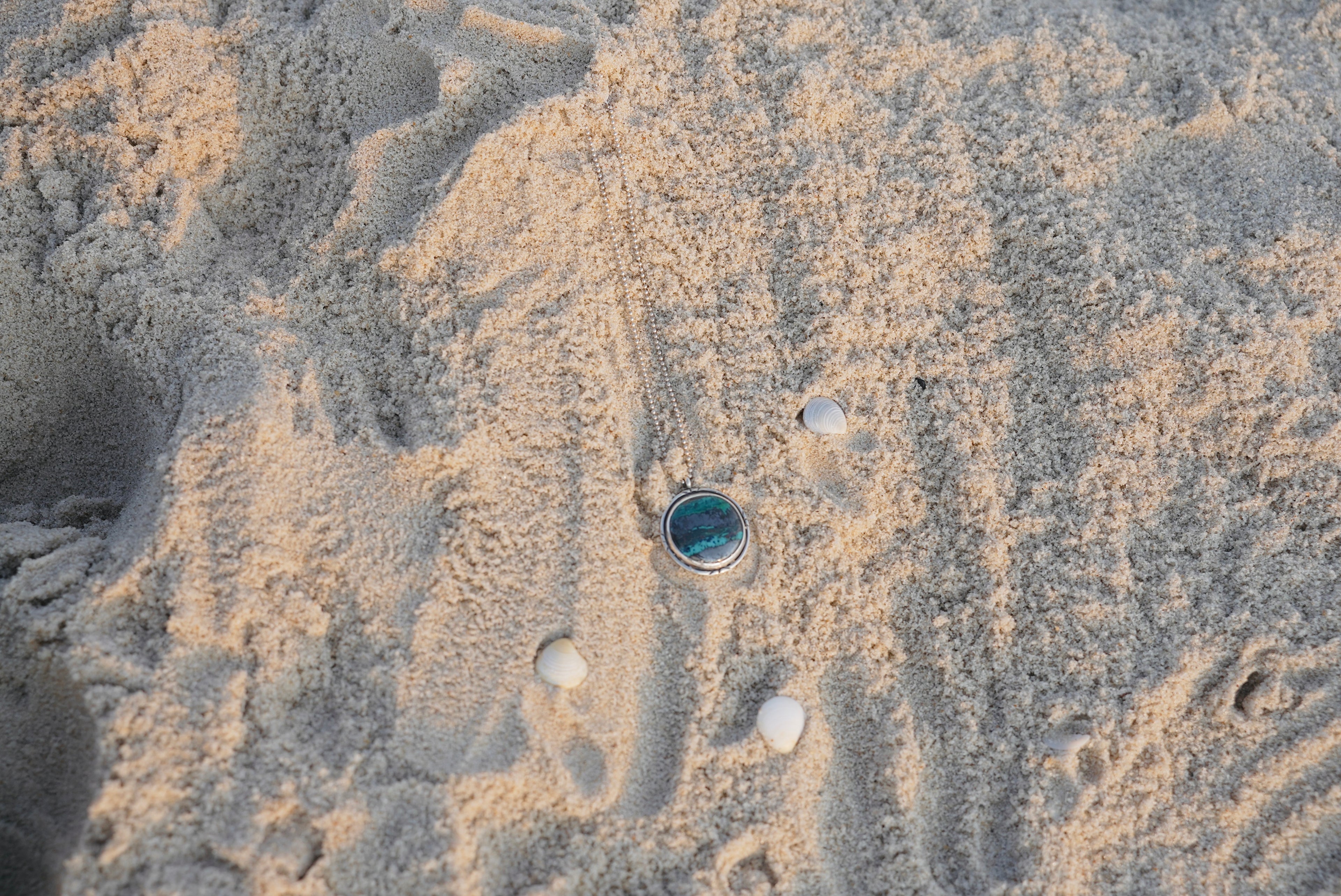Enjoy The Journey Shattuckite Necklace
