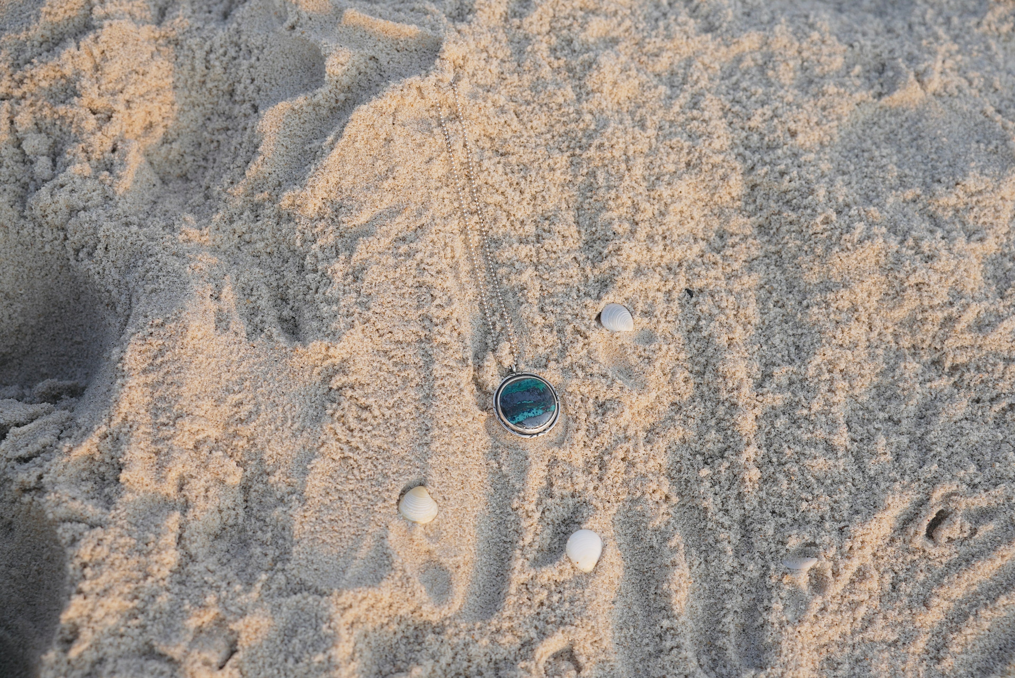 Enjoy The Journey Shattuckite Necklace
