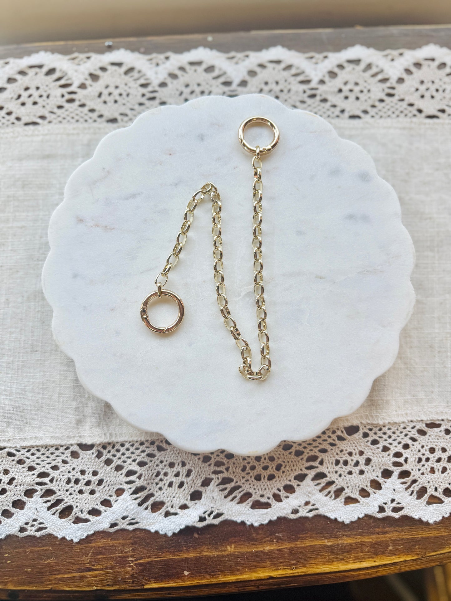 Chunky Rolo Bag Charm
