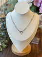 Stainless Steel Charm Keeper Neckalce