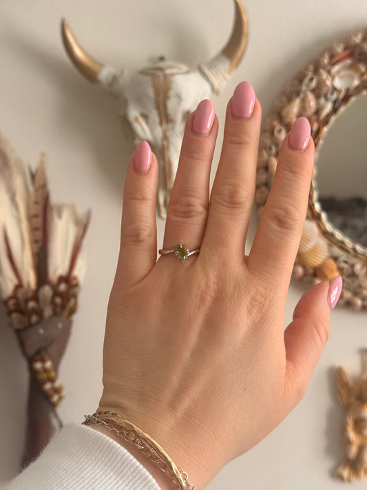 Peridot ring