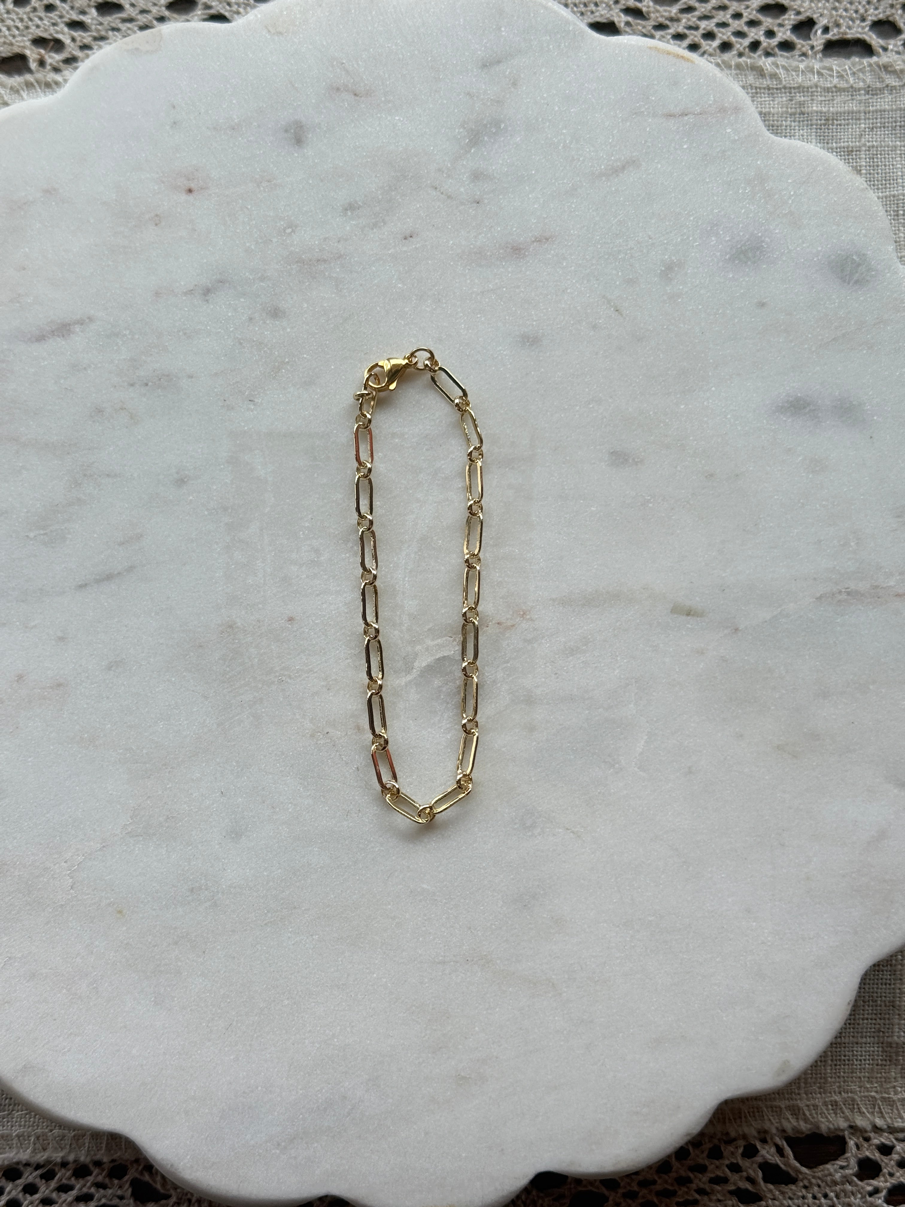 Sunburst Chain Bracelet