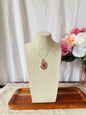 Regency Rose Heart Necklace