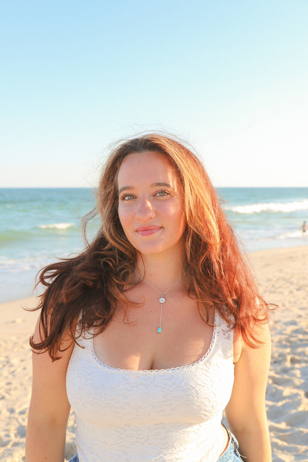 Shiva + turquoise lariat