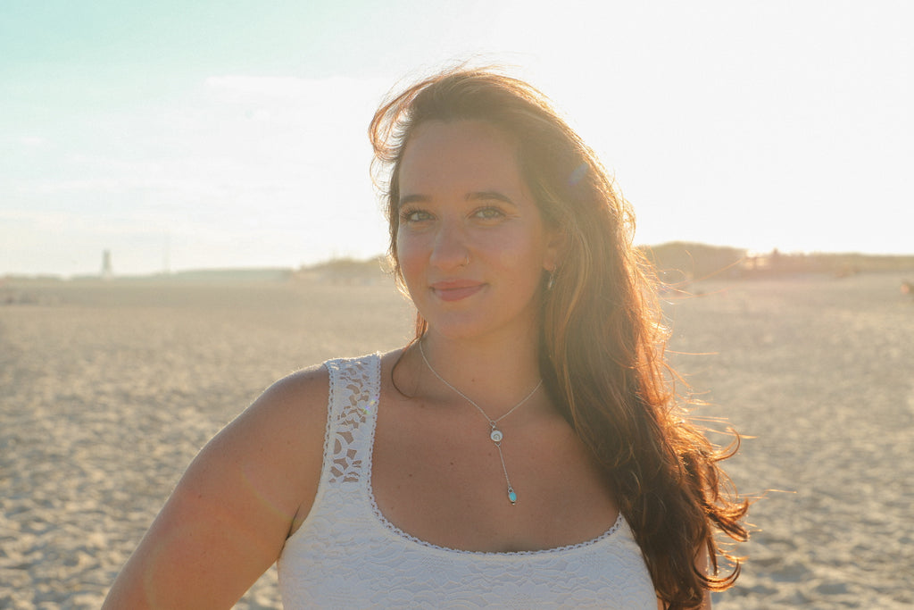 Shiva + turquoise lariat