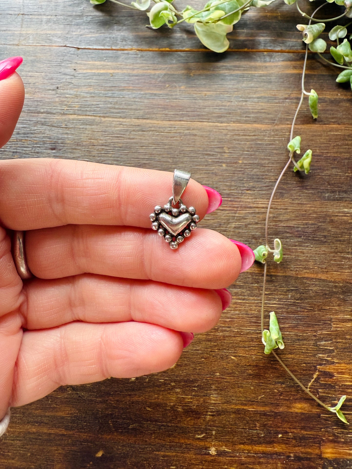 Vintage Heart Charms