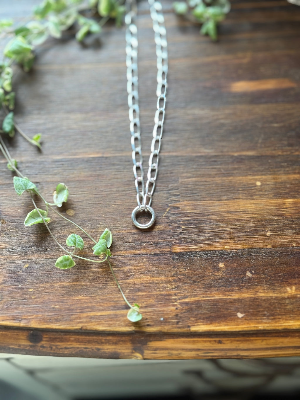 Charm Keeper Chain in Sterling Silver
