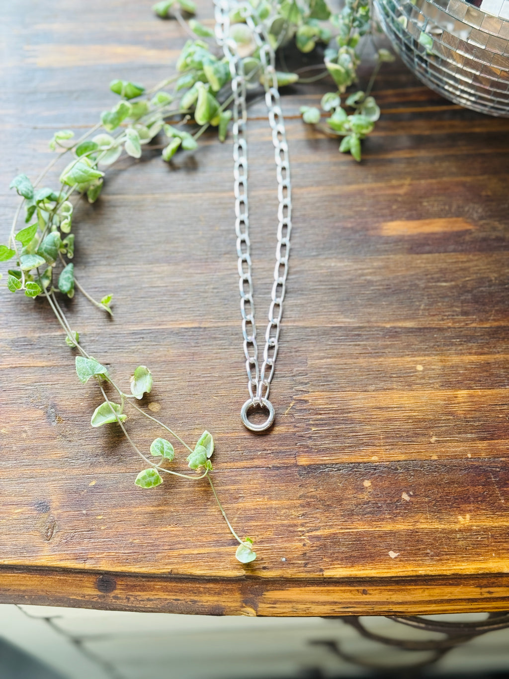 Charm Keeper Chain in Sterling Silver