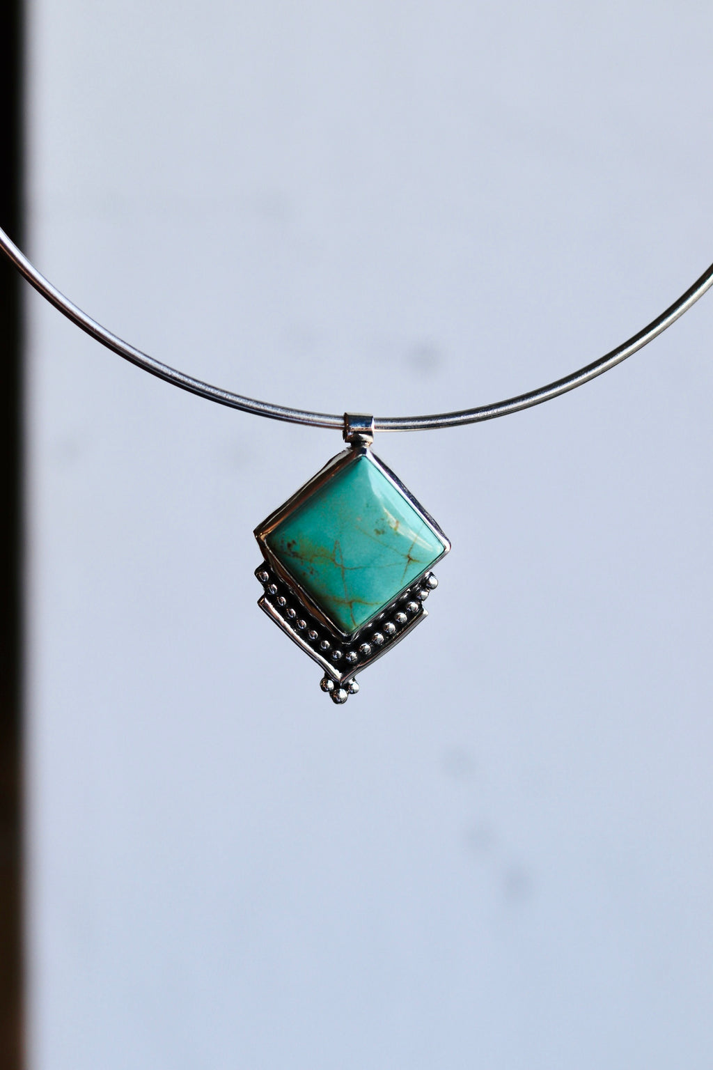 #8 turquoise Choker