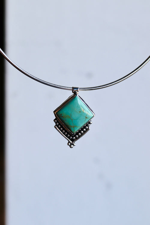 #8 turquoise Choker
