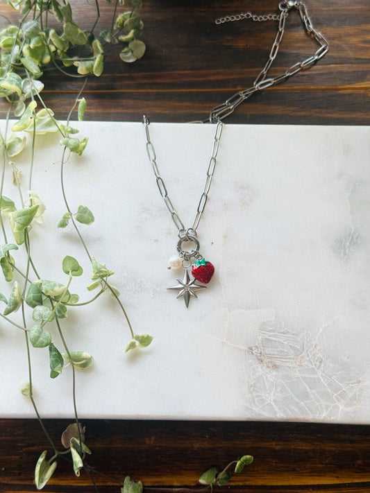 Silver Charm Keeper Necklace