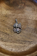 Rare St. Mary + St. Christopher slide pendant 925