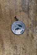 Vintage Pisces Zodiac Charm 925