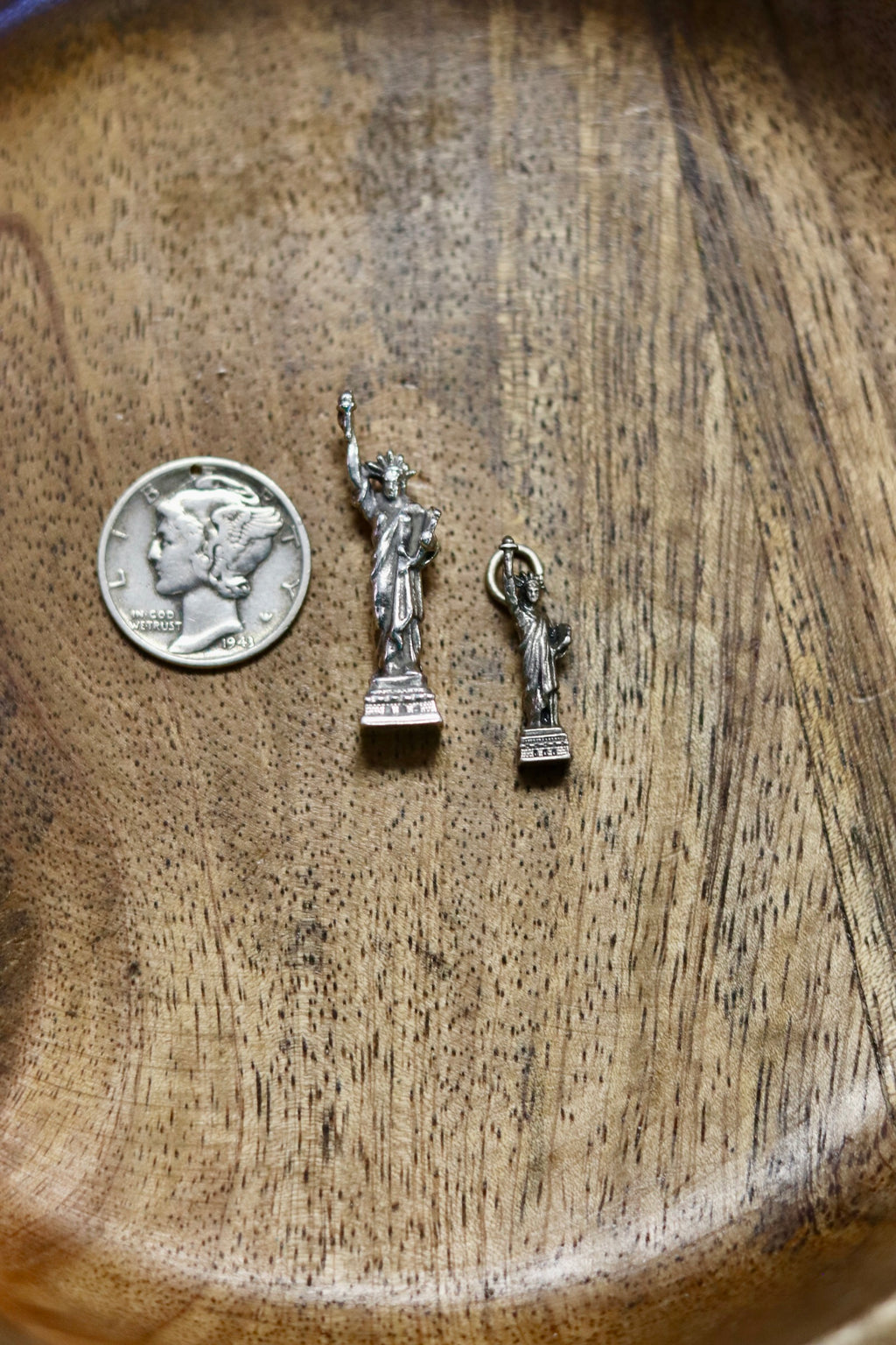 Vintage Statue Of Liberty Charms