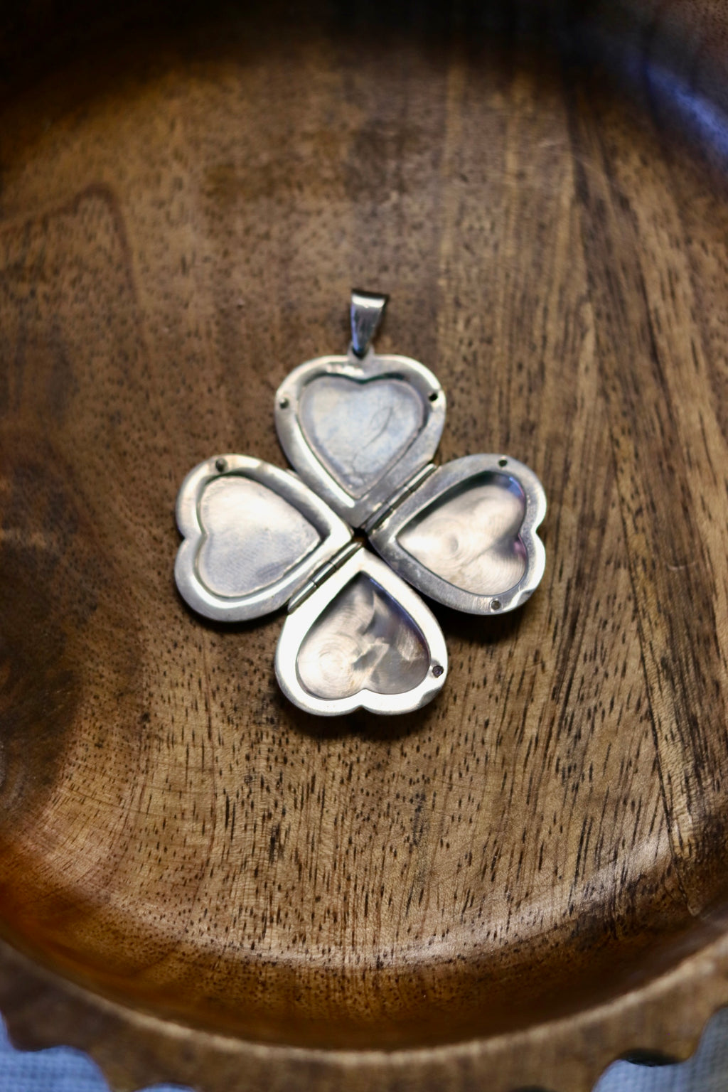 Vintage Misfit 4 way Heart Locket 925