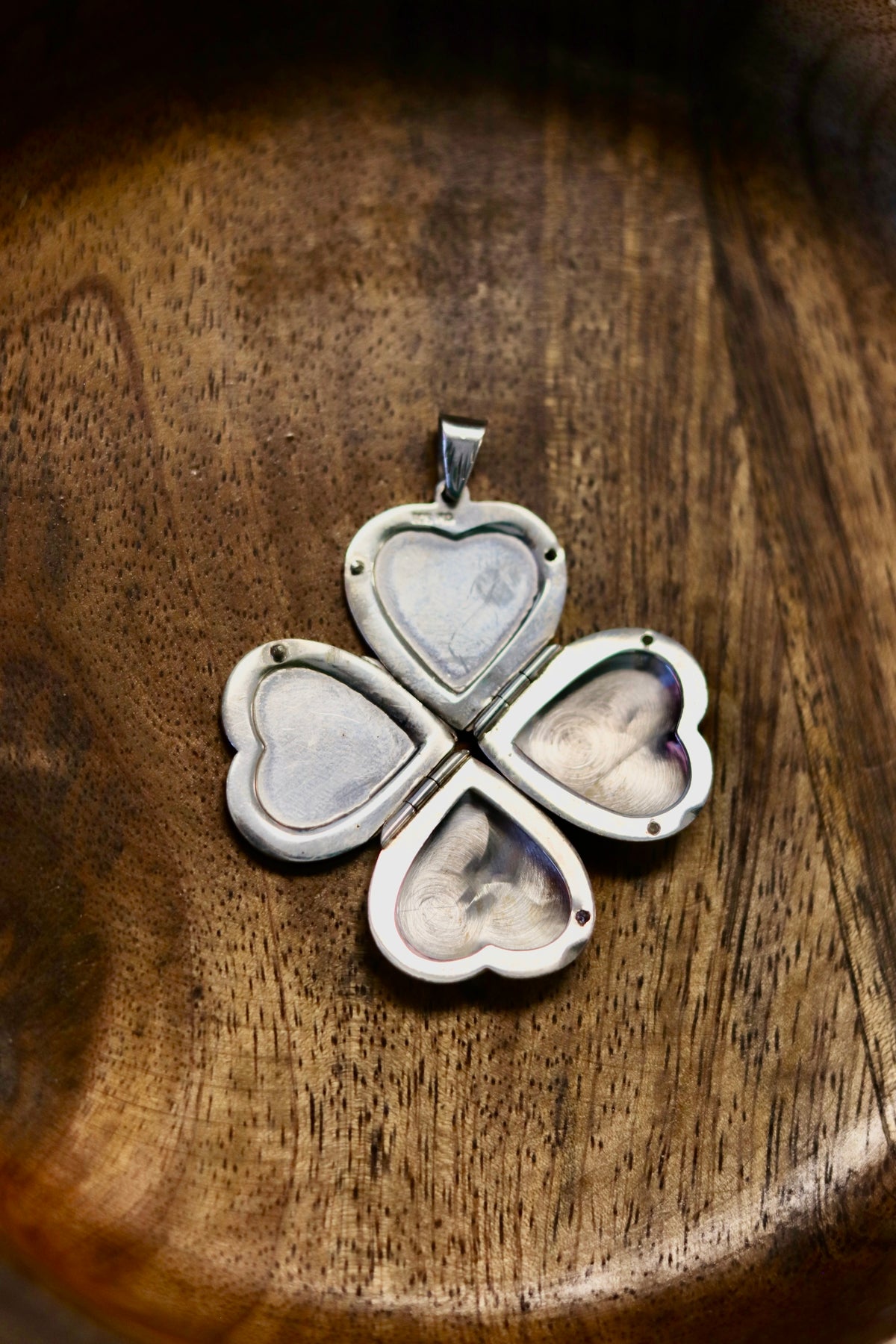 Vintage Misfit 4 way Heart Locket 925