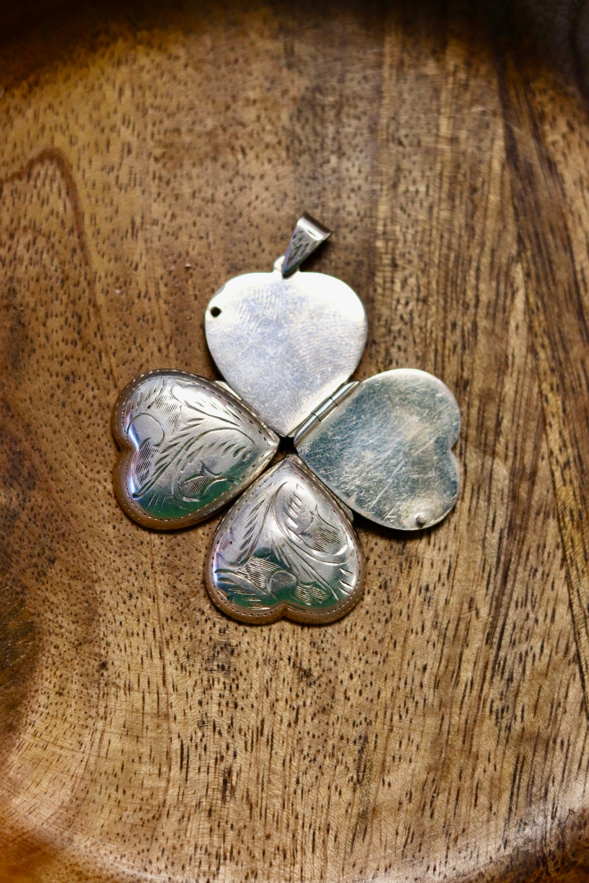 Vintage Misfit 4 way Heart Locket 925