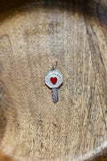 Key To My Heart Charm Sterling