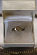 "M" Signet Ring Size 4.75 1940/60s
