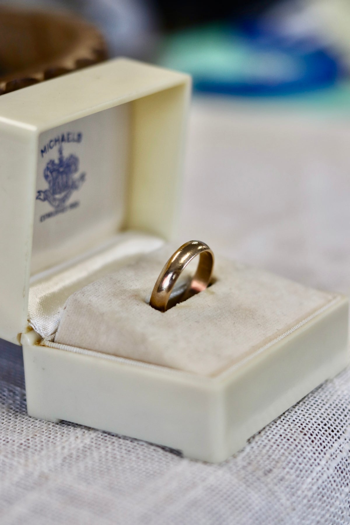 Vintage 1960s Gold fill Band Size 6.5