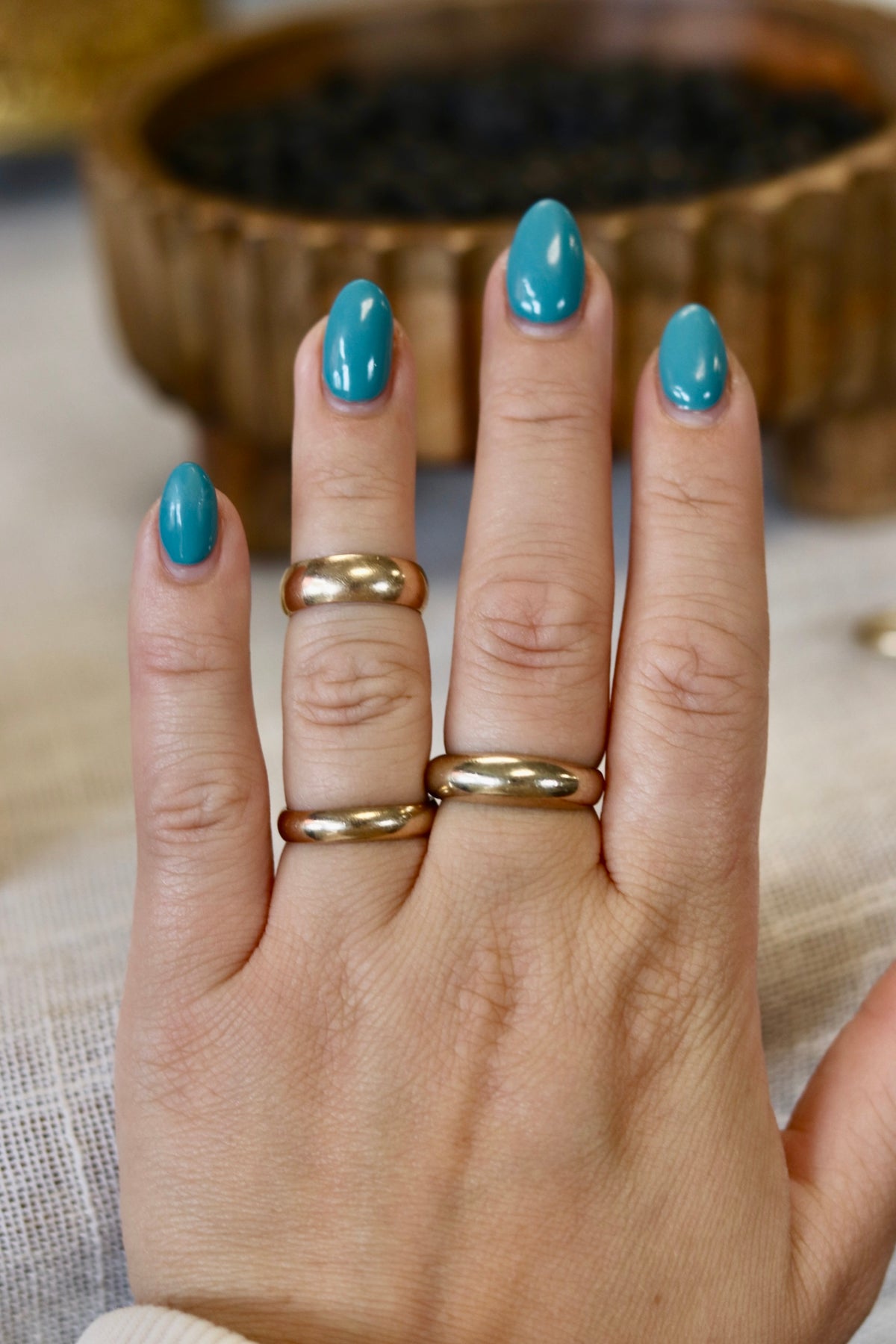 1950s Gold Fill Band Size 4.75/5