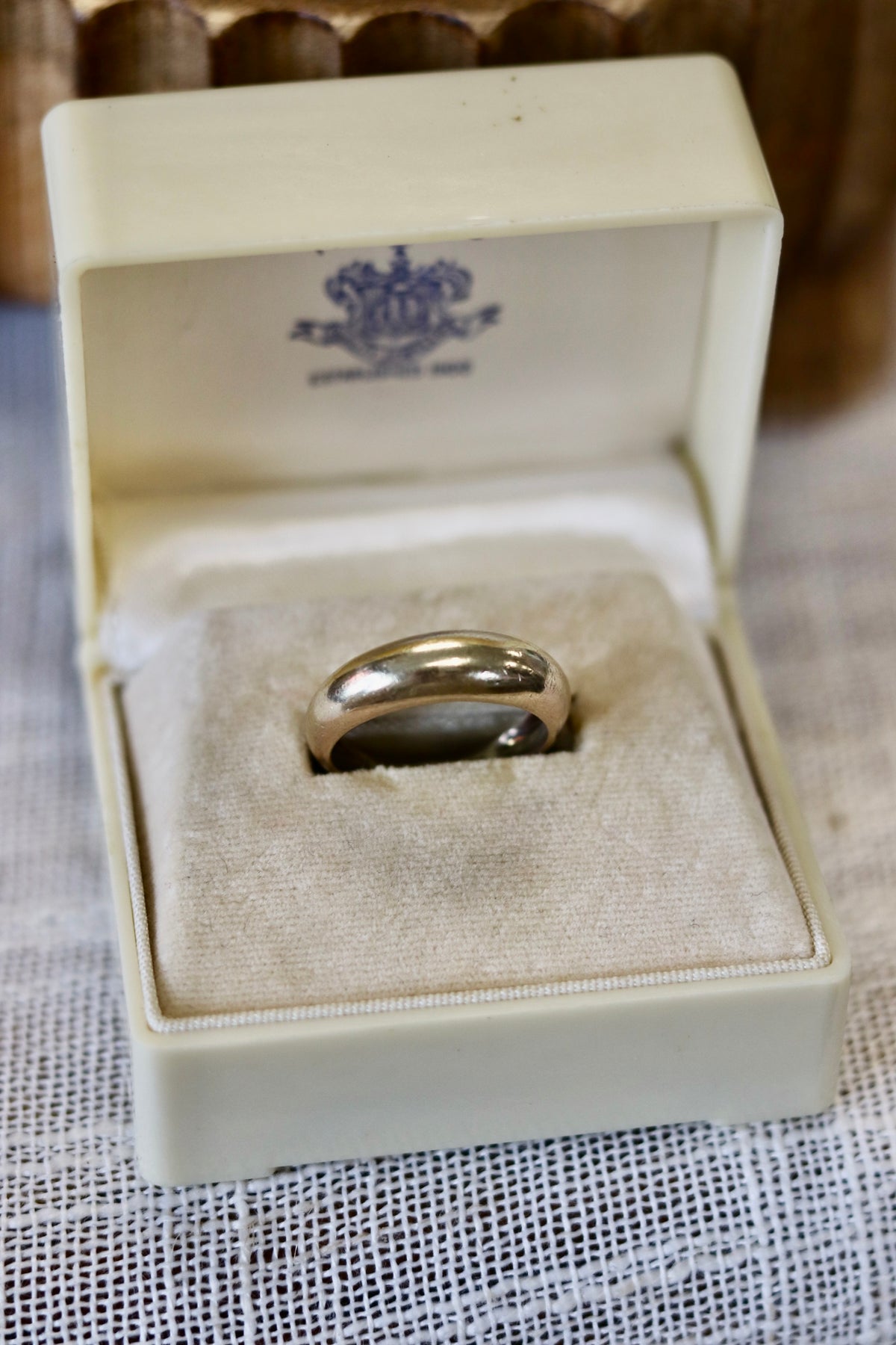 Gold Vermeil Bubble Ring size 8