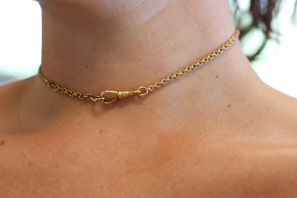 Victorian Gold Fill Pocket Watch Chain