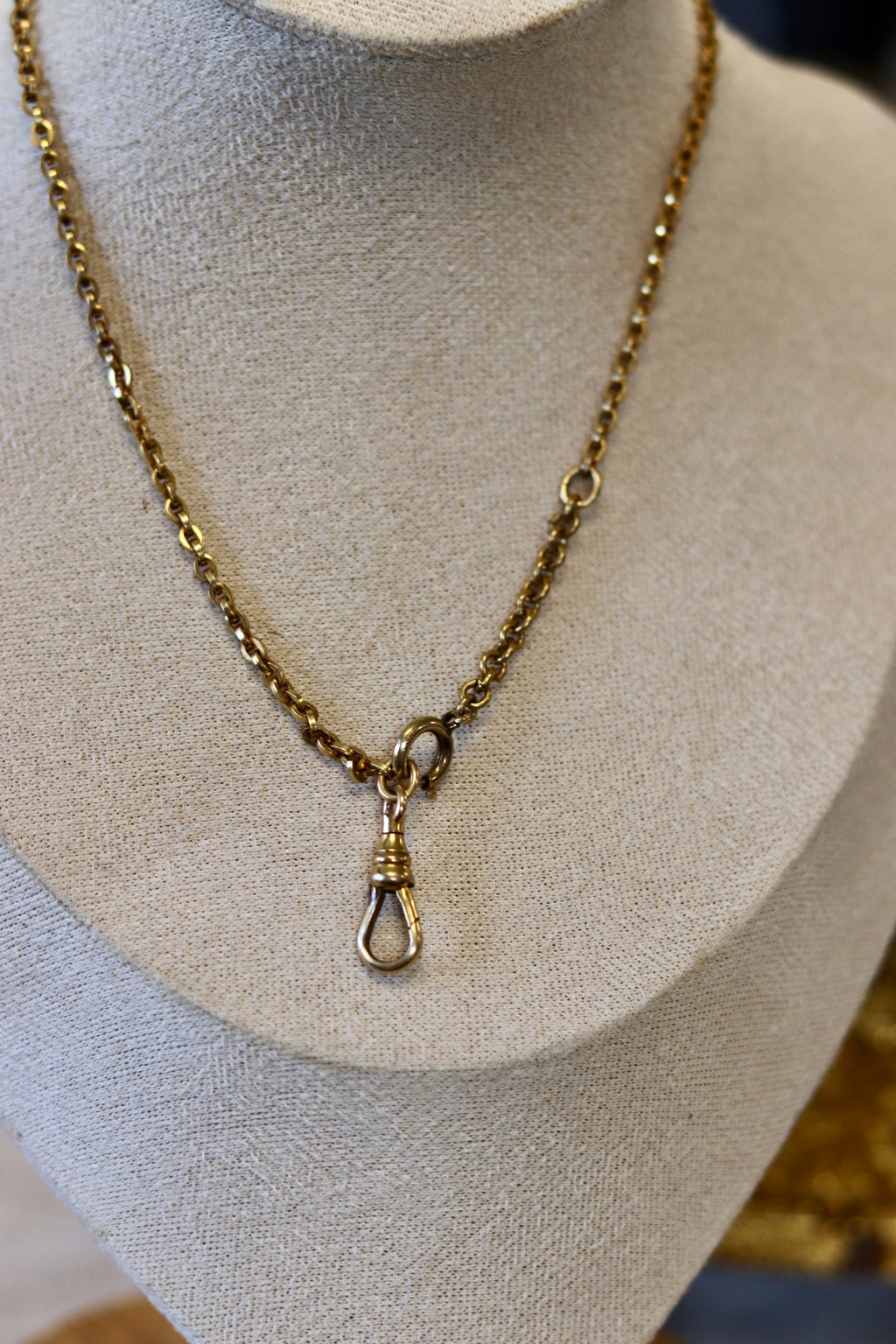 Victorian Gold Fill Pocket Watch Chain