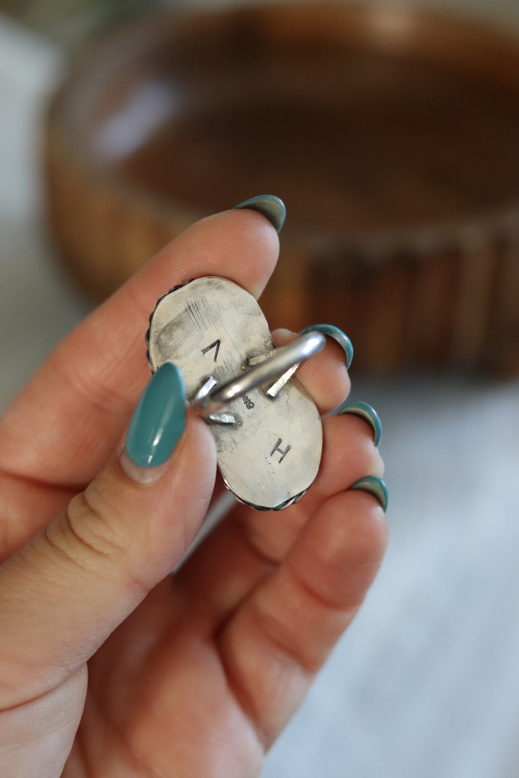 Vintage Double Bluejay Ring Size 10