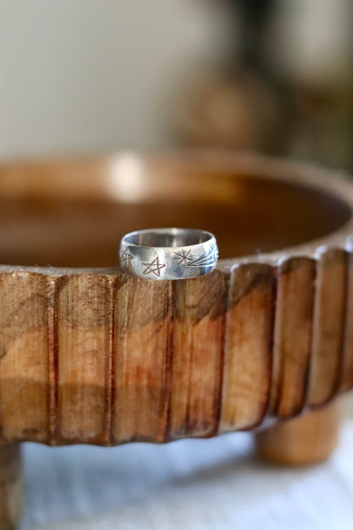 Sun and Stars Ring Sz. 8