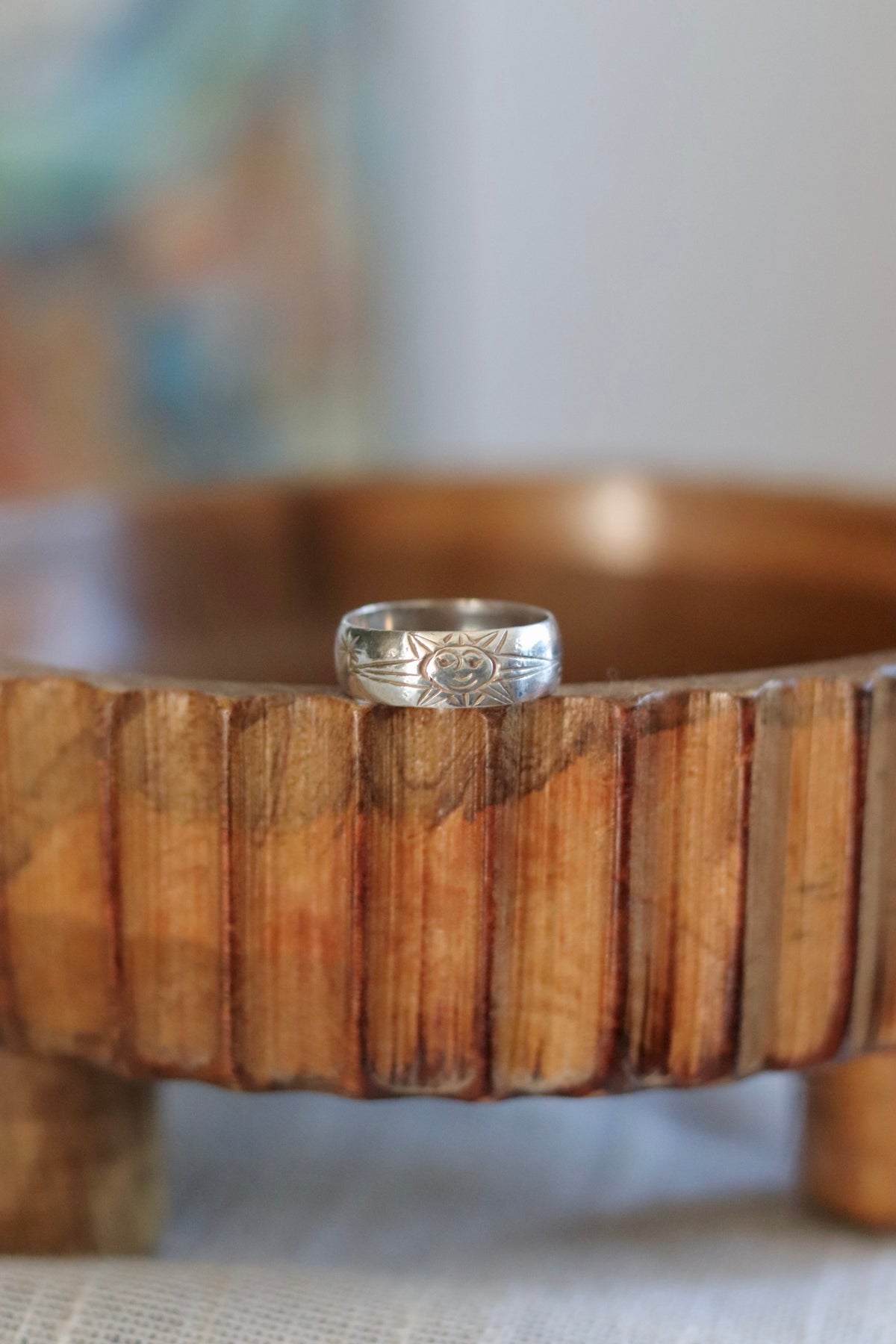 Sun and Stars Ring Sz. 8